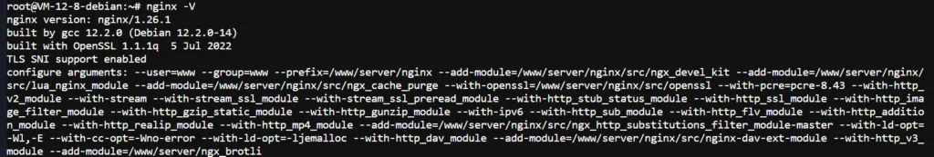 宝塔默认安装的 OpenSSL 版本